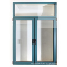 Outside-Hinged Opening Aluminum Window with Double Glass